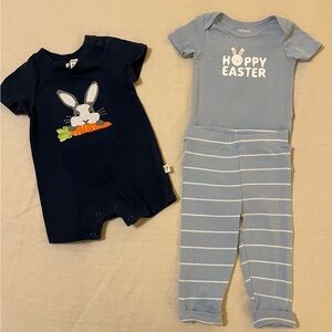 Baby Easter Outfit Set with Bunny Design